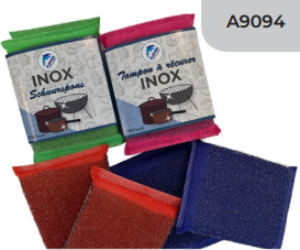 MICROTEX INOX SCHUURSPONS COLORMIX