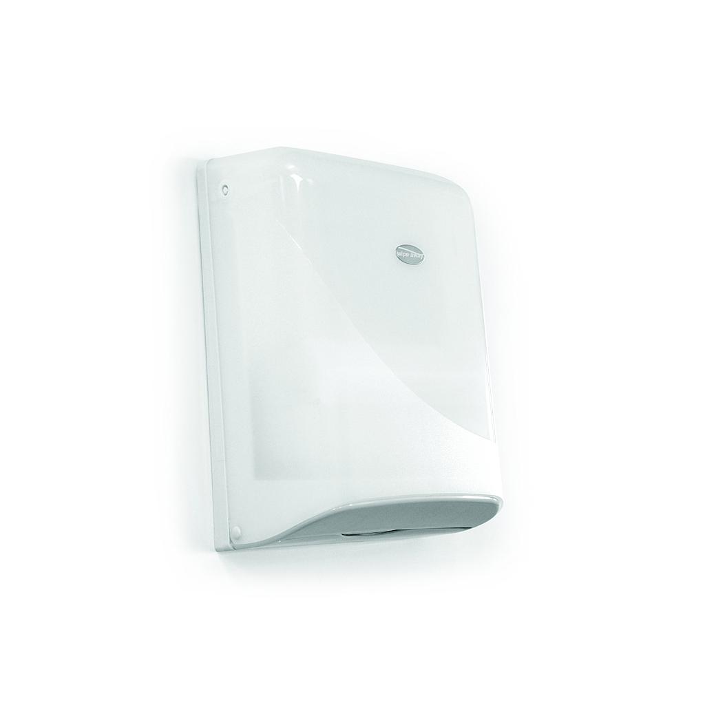 Dispenser H2 + H3 Interfold Wit Handtowels (H128, H129, H122, H412, H812)