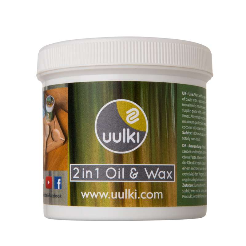 UULKI OIL &amp; WAX 2-IN-1 VOOR SNIJPLANKEN 250ML