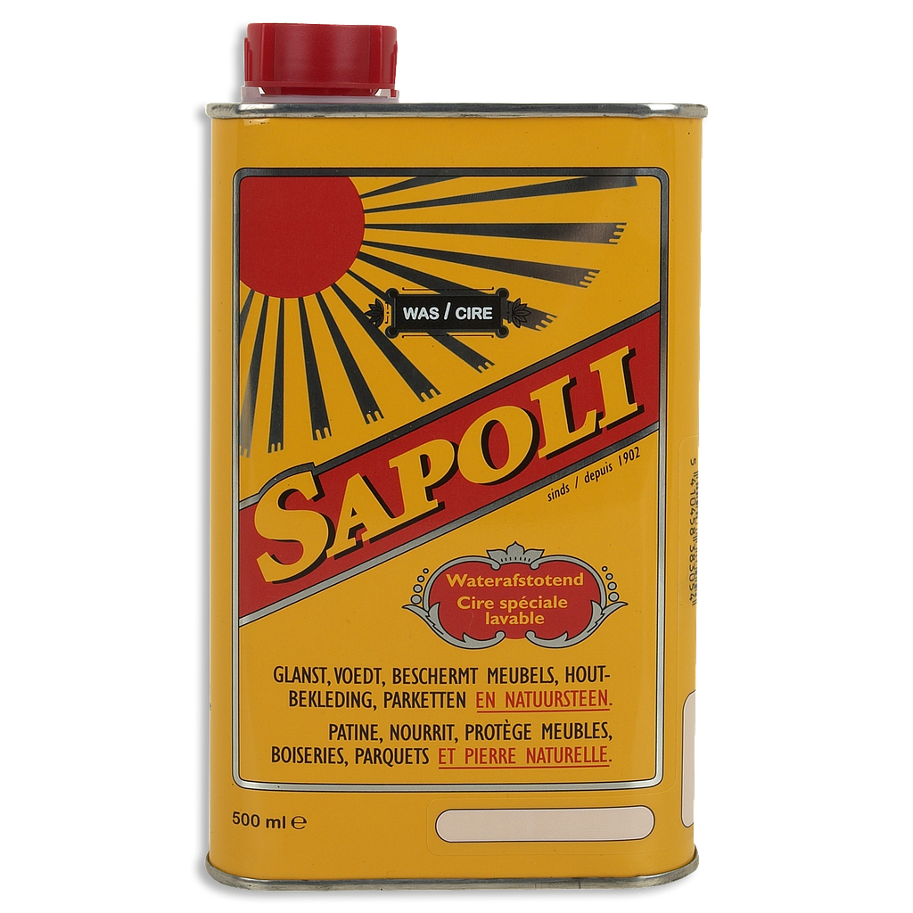 SAPOLI  WAS WASBAAR WIT 500ML