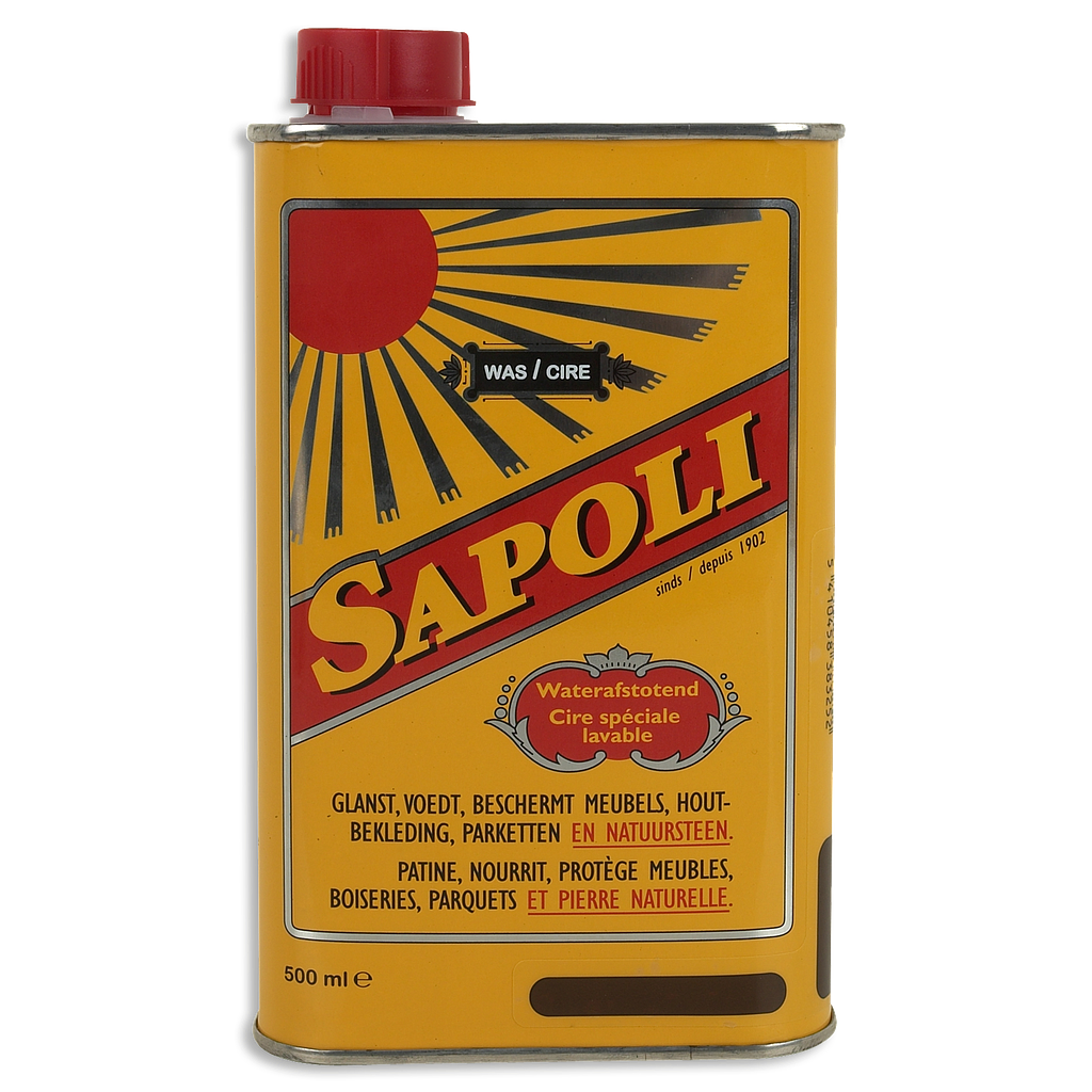 SAPOLI WAS WASBAAR BRUIN 500ML